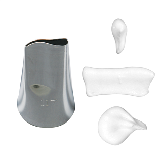 картинка Насадка №117 (BX0117) - "Лепесток изогнутый", 16мм. 