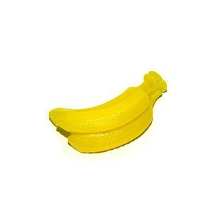 картинка Мармеладные фигурки для торта - "Бананы", 16шт. (JEL BANANA) 