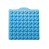 картинка Форма для мармелада "Пончики",  21,5*20 см., 64 ячейки 