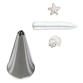 Насадка №24 (BX0031) - "Закрытая пятиконечная звезда", 4,9*1,3мм.