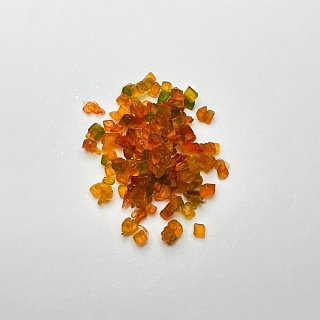 картинка Цукаты разноцветные, папайя с аром.мультифрукт, 4*4мм., 10кг. 