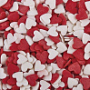 картинка Посыпки - "Сердечки красные, белые", 75гр. 