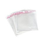 картинка Пакет прозрачный с клейкой лентой 12*12см., 25мкм., 100шт. 