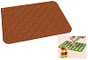 Силиконовый антипригарный коврик для макарун, 30*40см. (30TM3001R) 