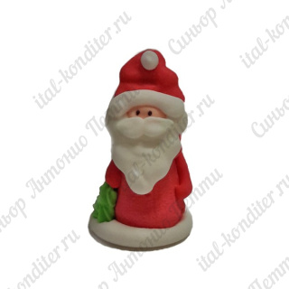 картинка Сахарная фигурка - "Дед Мороз с ёлкой" (14008*R/p) 