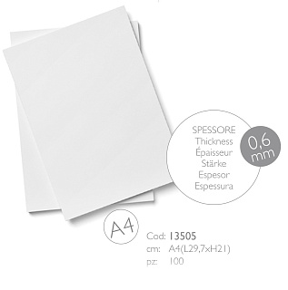 Вафельная бумага Modecor 0.6мм. повышенной гладкости, 100шт.