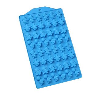 картинка Форма для леденцов и шоколада - "Дино", 48 ячеек 