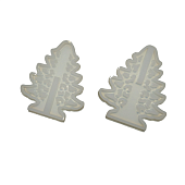 картинка Силиконовая форма для карамели, шоколада и выпекания - "Елочка двойная" 