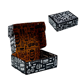 картинка Упаковка двухсторонняя для кондитерских изделий, 27*21*9см. 