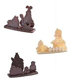 картинка Набор форм для отливки шоколадных фигурок - "Пасхальный" (20-S2010) 