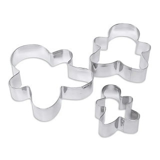 картинка Вырубки для печенья VELA, человечки, 3шт.  