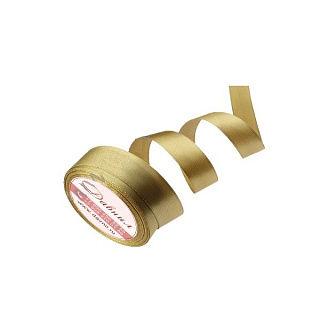 картинка Лента атласная, хаки, 22,8м*h1,5см. 