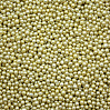 картинка Сахарные бусинки - Золотые перламутровые, 2мм. 50гр. (AI 28320) 