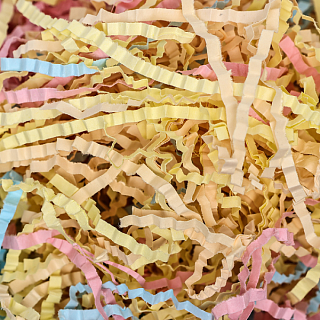 картинка Бумажный наполнитель, светлый микс, 100гр. 