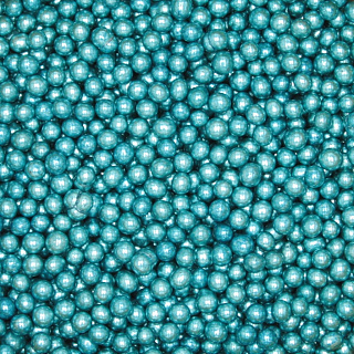 картинка Сахарные бусинки - Голубые перламутровые, 4мм. 50гр. (AI 28230) 