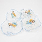 картинка Фигурка для торта - "Новорожденный", голубая (26157*С/p) 