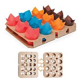 Лоток для выпекания 12 маффинов в формах "Тюльпан"