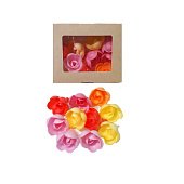 картинка Вафельные цветы "Розы малые", микс, 10шт. 