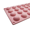 картинка Форма силиконовая для выпечки "Полусфера 2.8см", 24 ячейки 