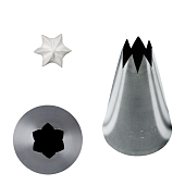 Насадка №S/S10 (BS110) - "Открытая звезда", 10мм.