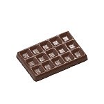 картинка Поликарбонатная форма "Chocolate World" - Плитка вафли 