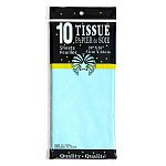 картинка Бумага тишью - Конфетти, голубая, 50*66см., 10 листов 