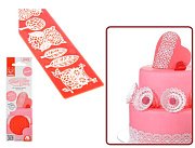 картинка Рельефный силиконовый коврик "Modecor Sweet Lace" - Совы в лесу, 7*18,8см. 