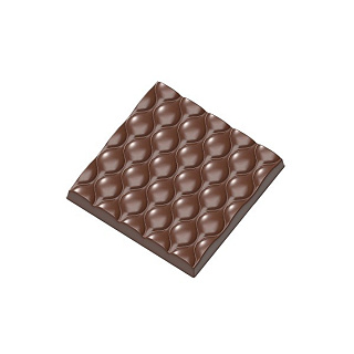 картинка Поликарбонатная форма "Chocolate World" - Плитка с пузырьками 