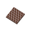 картинка Поликарбонатная форма "Chocolate World" - Плитка с пузырьками 