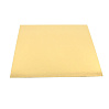 картинка Подложка квадратная, картон, золотой, 28*28см., 1.3мм., 1шт. 
