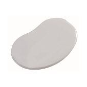 Пластмассовый твердый скребок - Овальный, 140*90мм. 