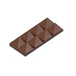 картинка Поликарбонатная форма "Chocolate World" - Плитка с углами 