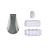 Насадка №893 (BXD105) - "Ленточная звезда", 10*2мм.