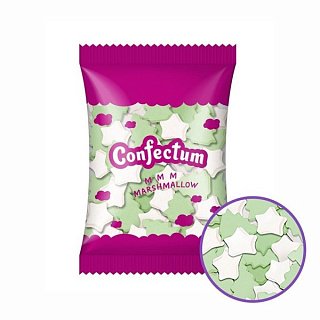 картинка Зефир жевательный, звёзды и ёлки "Confectum Winter", 50гр. 