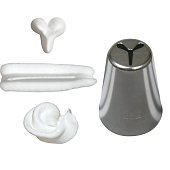 Насадка №252 (BX0252) - "Сердце", 18мм.