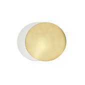 картинка Подложка круглая, картон, зол./бел., 22см., 1.5мм., 50шт. 