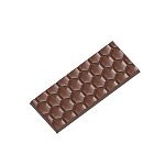 картинка Поликарбонатная форма "Chocolate World" - Плитка медовые соты 