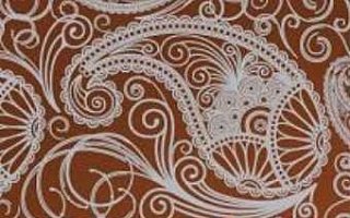 картинка Переводные листы для шоколада, 30*40см. - "Воcточный орнамент", 12шт. (81783*R) 