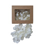 картинка Вафельные цветы - "Розы малые", Белые, 10шт. 