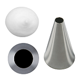 Насадка №S/P18 (BT218) - "Ровная трубочка", 18мм.