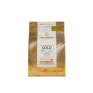 картинка Шоколад Callebaut Gold - Белый с карамелью, 200гр. 