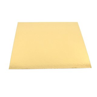 картинка Подложка квадратная, картон, золотой, 36*36см., 1.3мм., 1шт. 