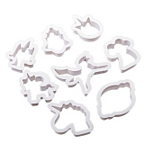 Вырубки "Праздник единорога", набор, 8шт. 