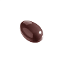 картинка Поликарбонатная форма "Chocolate World" - Яйцо, 70мм. 