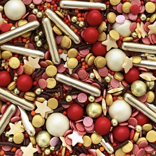 картинка Посыпки MIXIE - "Красный бархат", 50гр. 