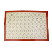Силиконовый коврик с разметкой для выпечки макаронс, 595*395мм. 