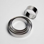 Набор форм для вырезания печенья "Круг", 5шт. 