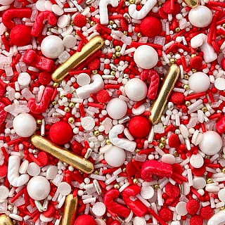 картинка Посыпки MIXIE - "Хо-хо-хо" , 50гр. 