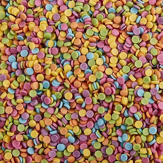 картинка Посыпки "Конфетти пастельные мини", 75гр. 