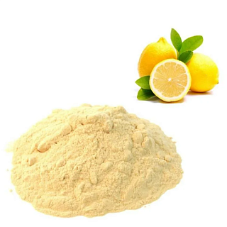картинка Лимон с цедрой сублимированный, порошок, 50гр. 